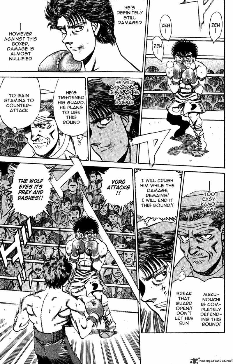 Hajime no Ippo: Fighting Spirit, Chapter 163 image 16